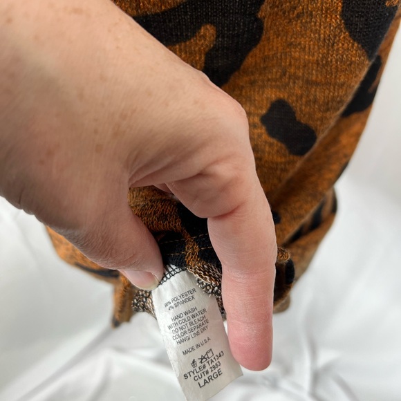 Bombom cheetah print knit top - Picture 6 of 11